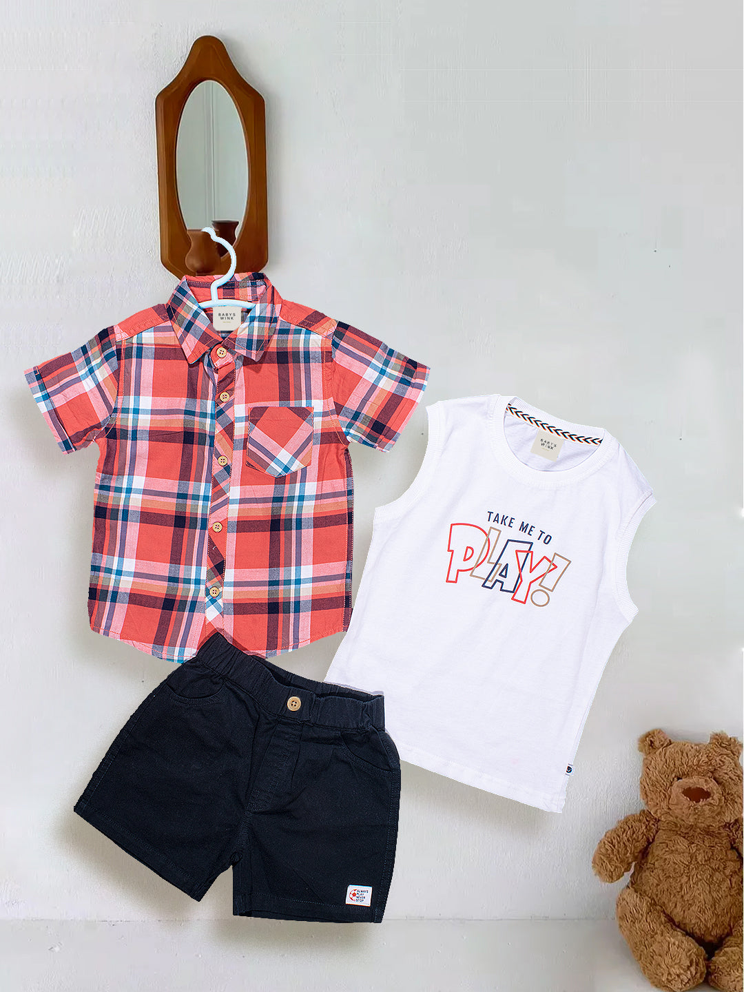 Cotton Onesie Pack of 3