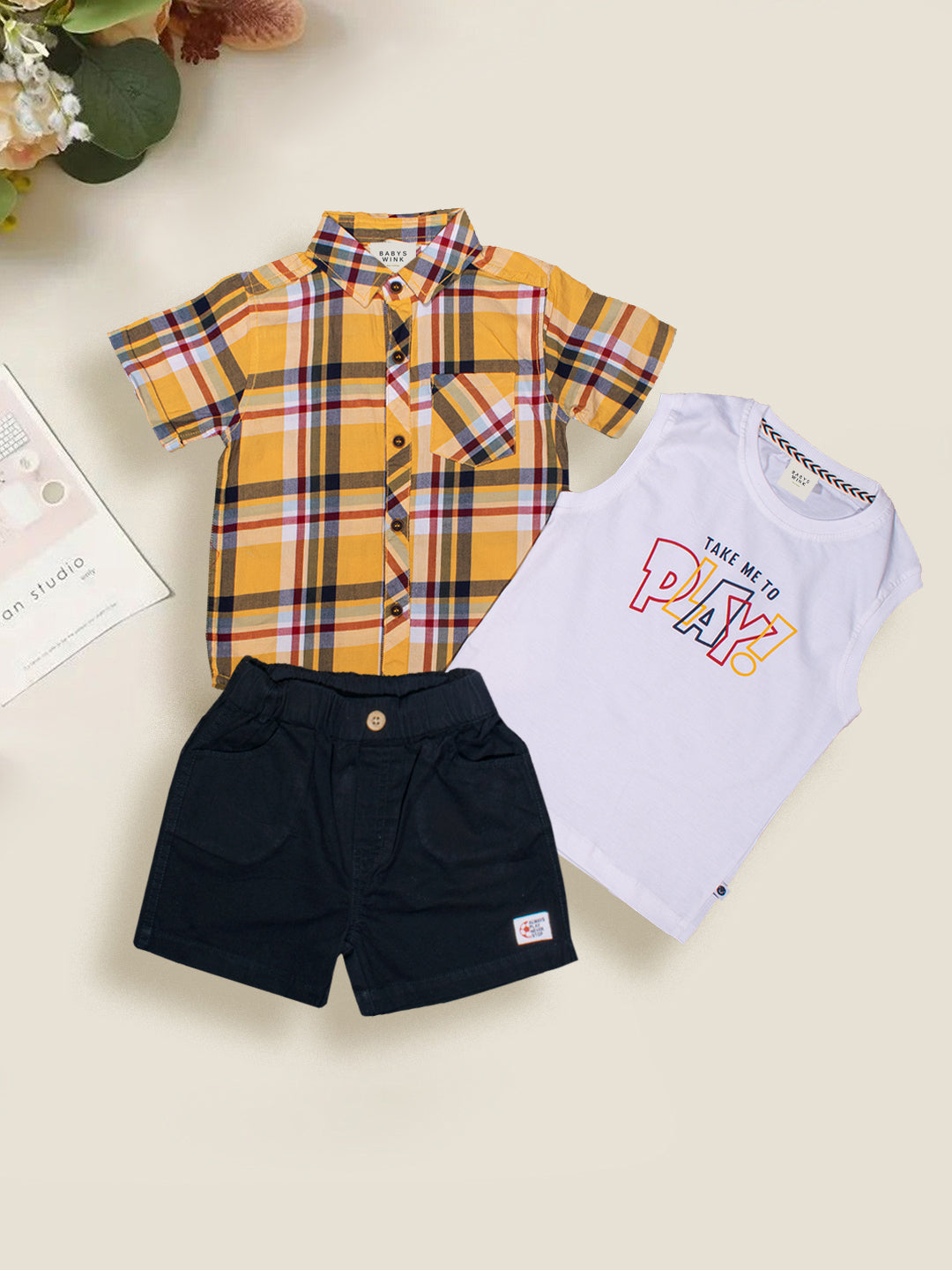 Shorts & Tee Cotton Set