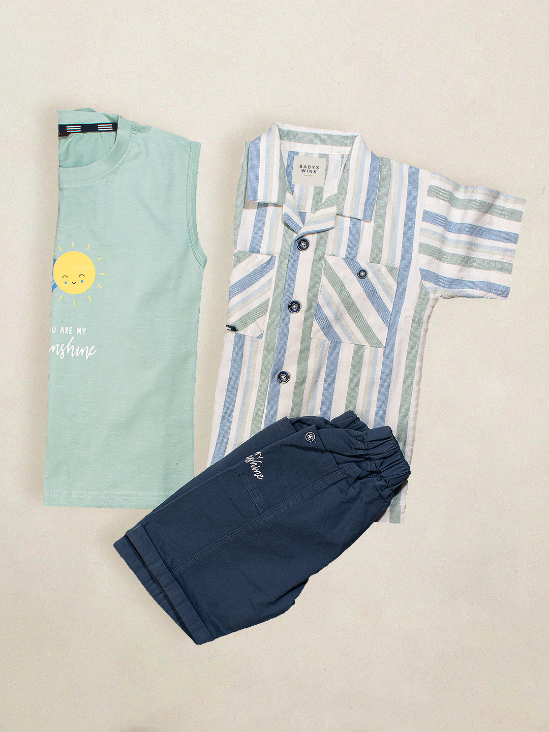 Cotton Sleeveless Baby Romper
