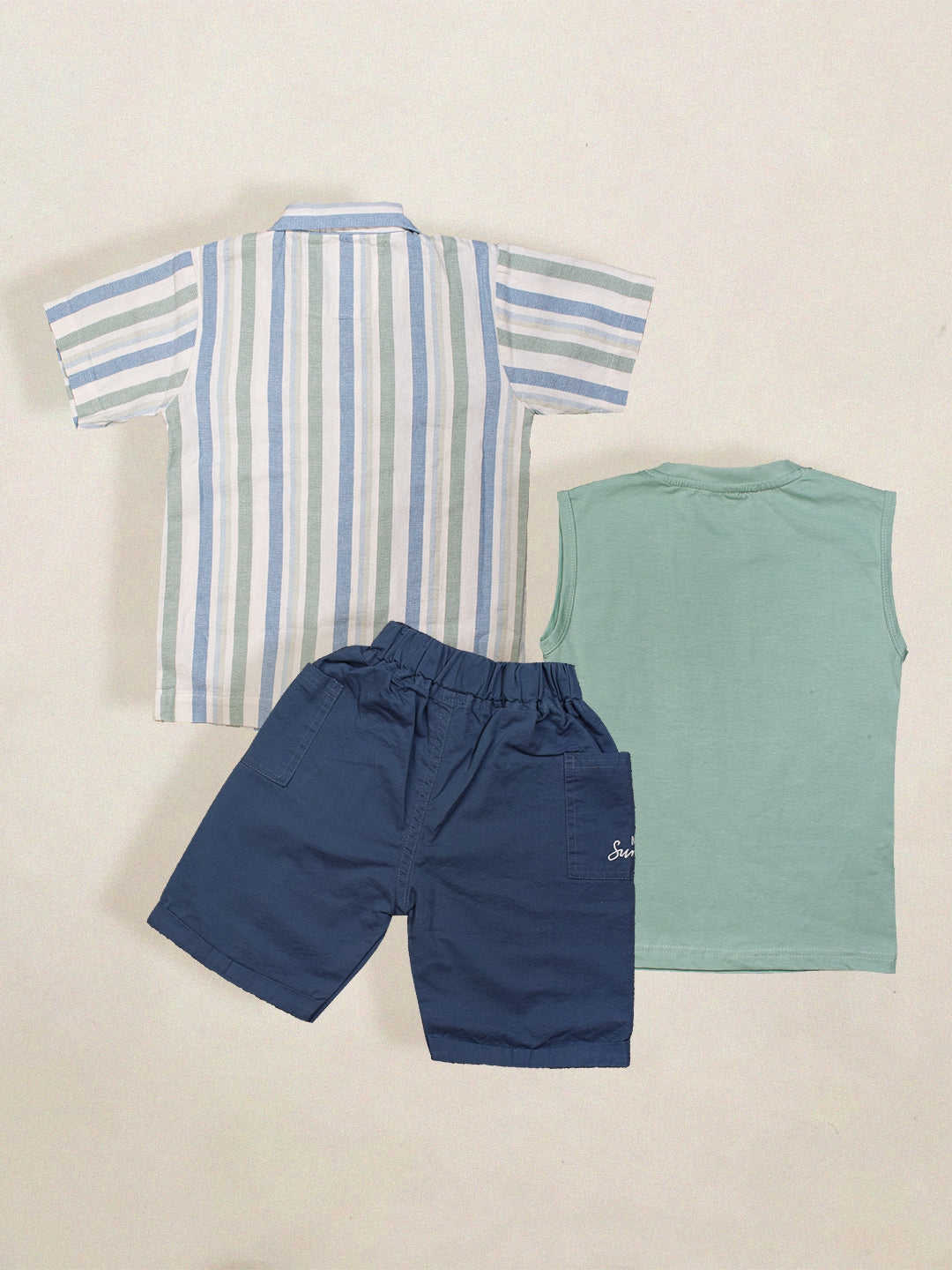 Cotton Sleeveless Baby Romper