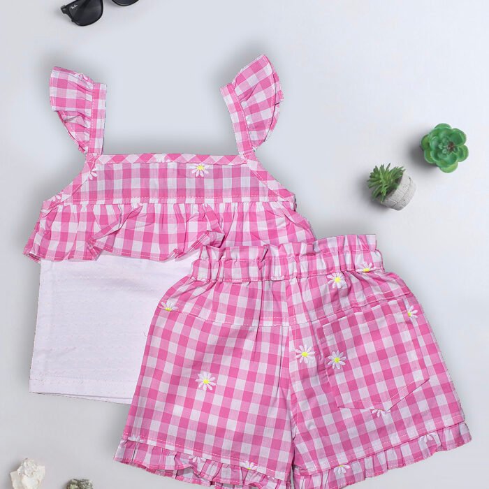 Babyswink PlatedChecks Co-Ord Set For Kids