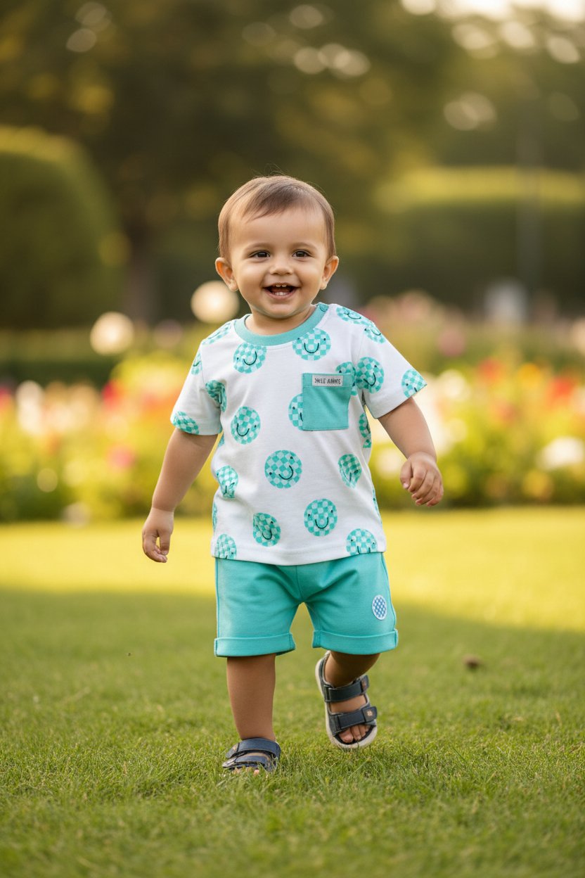 Babyswink BlueSmiles Co-Ord Set For Kids - Image 4